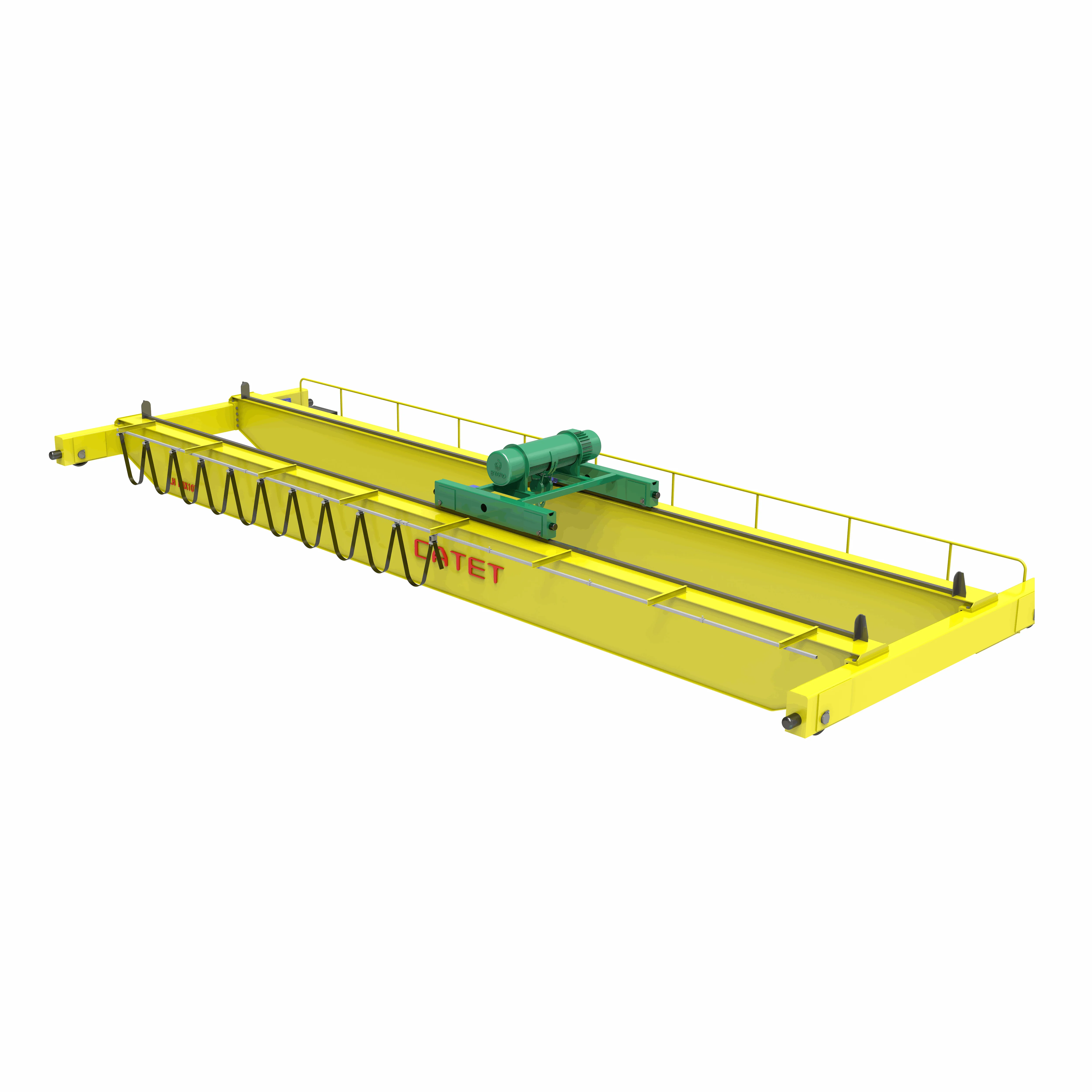 Save space Indoor NEW Design A7 A3 60 tons Double girder bridge crane easy installation maintenance plant material handing