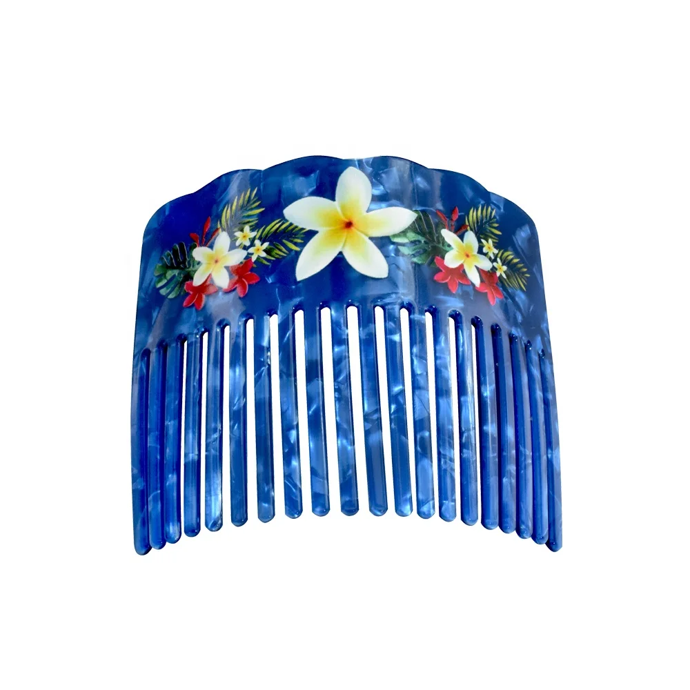 Hot Items  New Years Products Acrylic Hair Accessories Hair Comb design for Women Girls