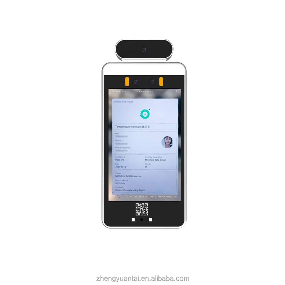 Устройство для контроля доступа с европейской вилкой green pass, поддерживает здоровье Италии, QR-код