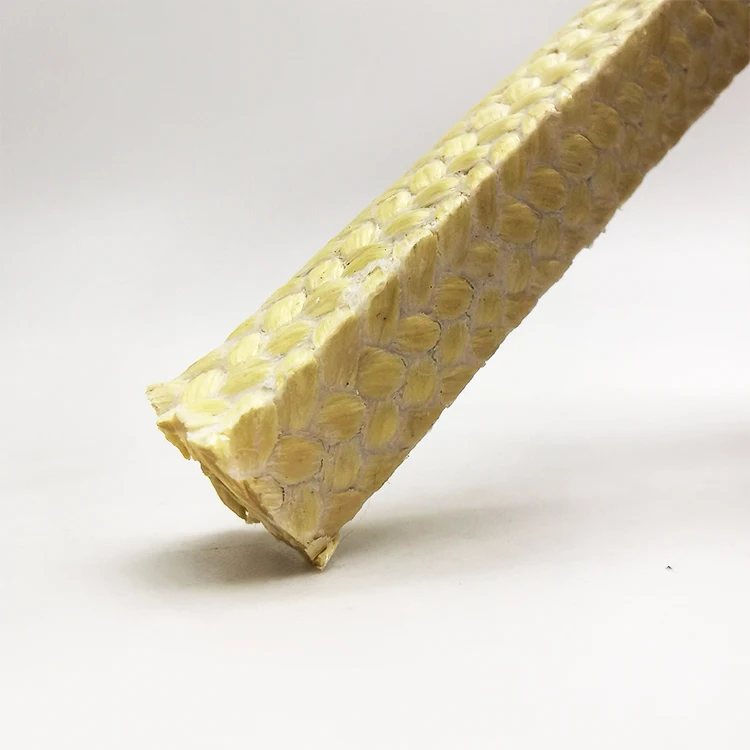 Sealed aramid packing oil immersed aramid packing PTFE braided with corrosion resistant pump packing seal