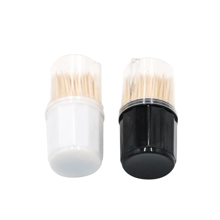 Manufacturer Wholesale 2 Points Round Wooden Decorative Toothpicks