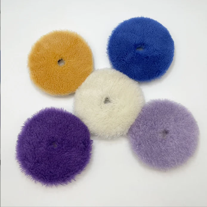 Микрофибра Нано-пальто из овечьей шерсти для детей; Из овечьей шерсти Da полировщик полировки ногтей Полировка Buff Подушка под спину мяч капот беспыльный Набор для автомобильных стекол