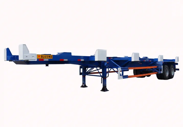 Low Price Flat Bed Container 3 Axles 60ton Flatbed Semi Trailer