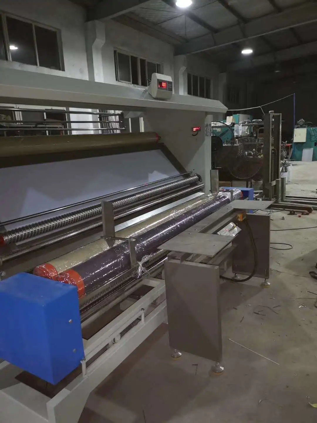 textile machinery fabric winding machine used fabric inspection machines