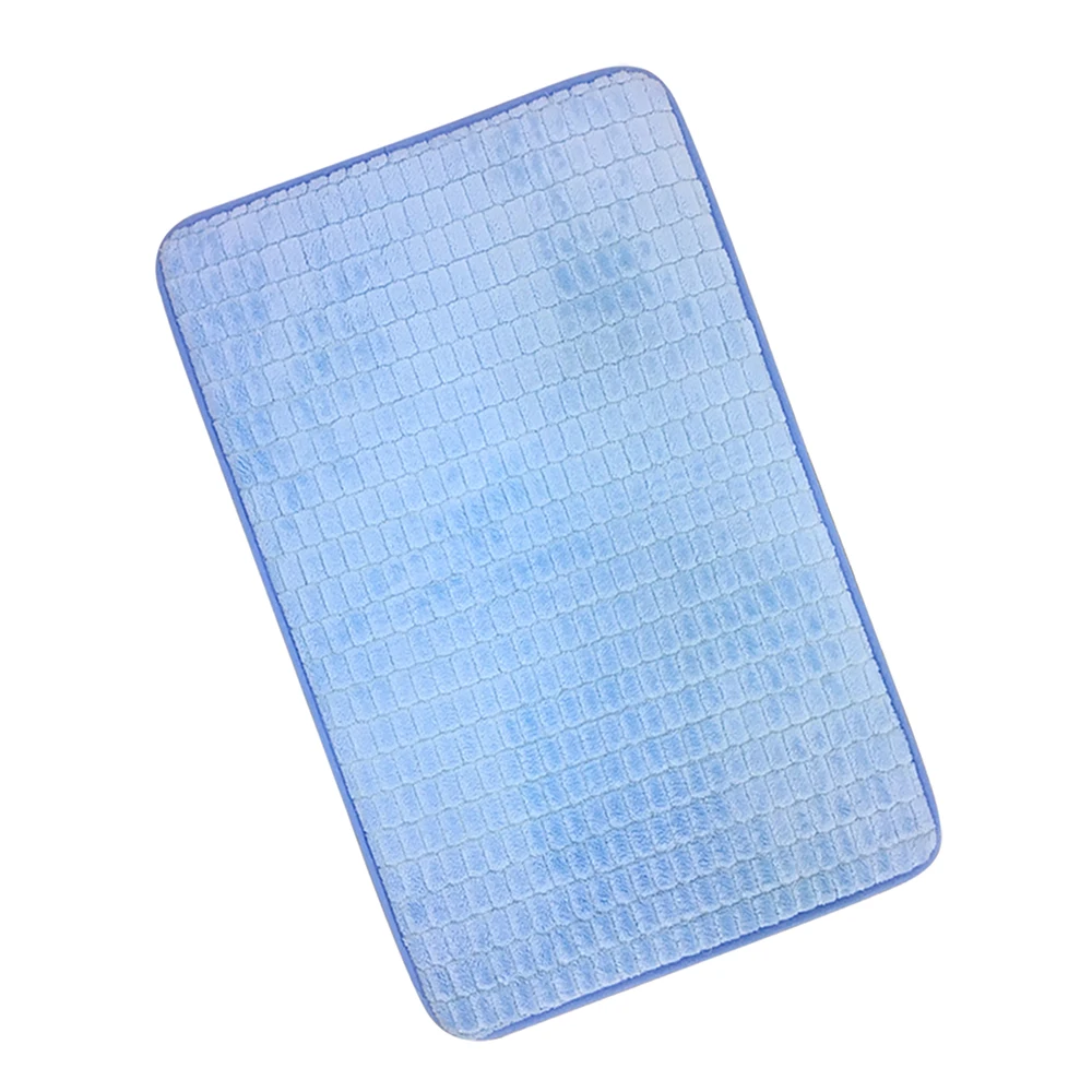 
Printable Colorful Memory Foam Shower Rugs Bathroom Carpet Bath Mats Set for Sublimation Non Slip Bath Mat Super Aasorbent Water 