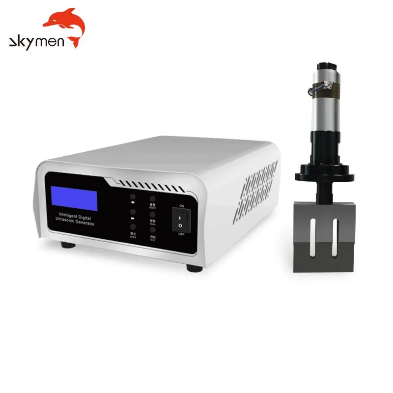 2000 Вт 20 кГц автоматический высокочастотный сварочный аппарат для ткани хлопкового волокна