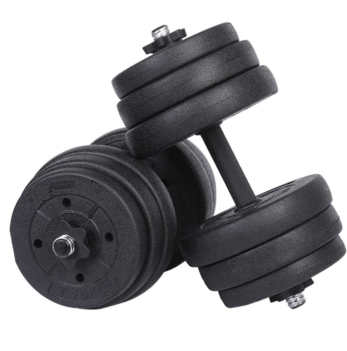 10KG Adjustable Dumbbells wholesale steel dumbbell sets for fitness dumbell bars 10KG 20KG 40KG