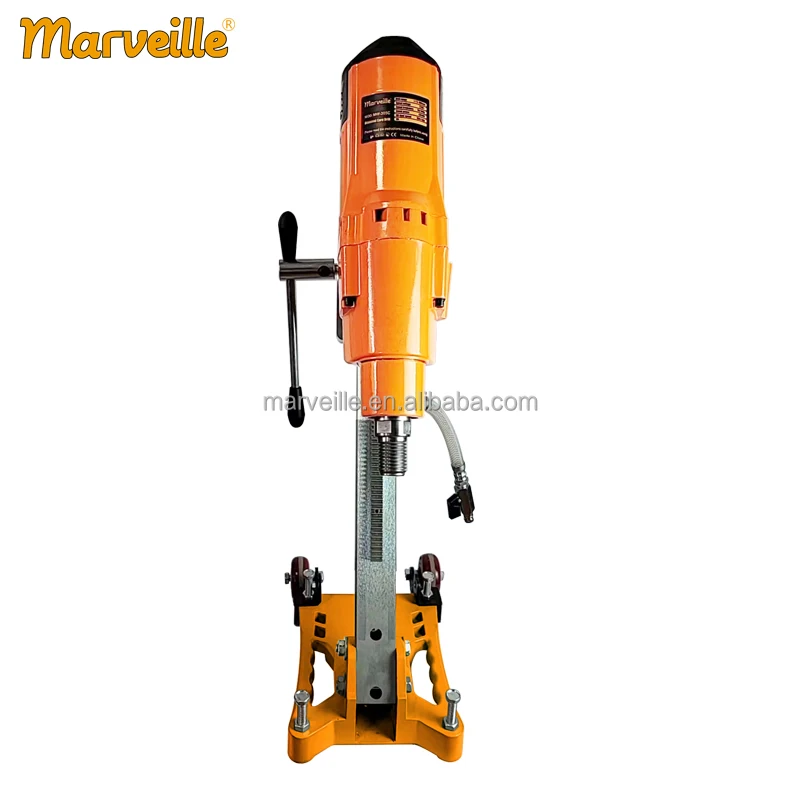 Marveille MW-355 15-355MM Reinforced Concrete Core Drill Machine 110/220V 50-60Hz 3 Speed Diamond Core Drill With Drill Stand