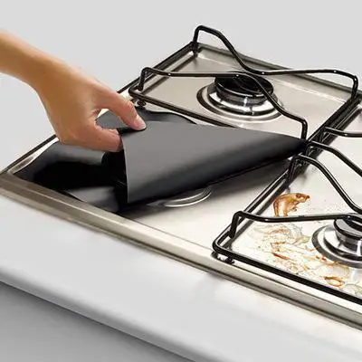  Прямая продажа с завода масляная защитная накладка 0 3 мм для газовой плиты серебристая черная коричневая