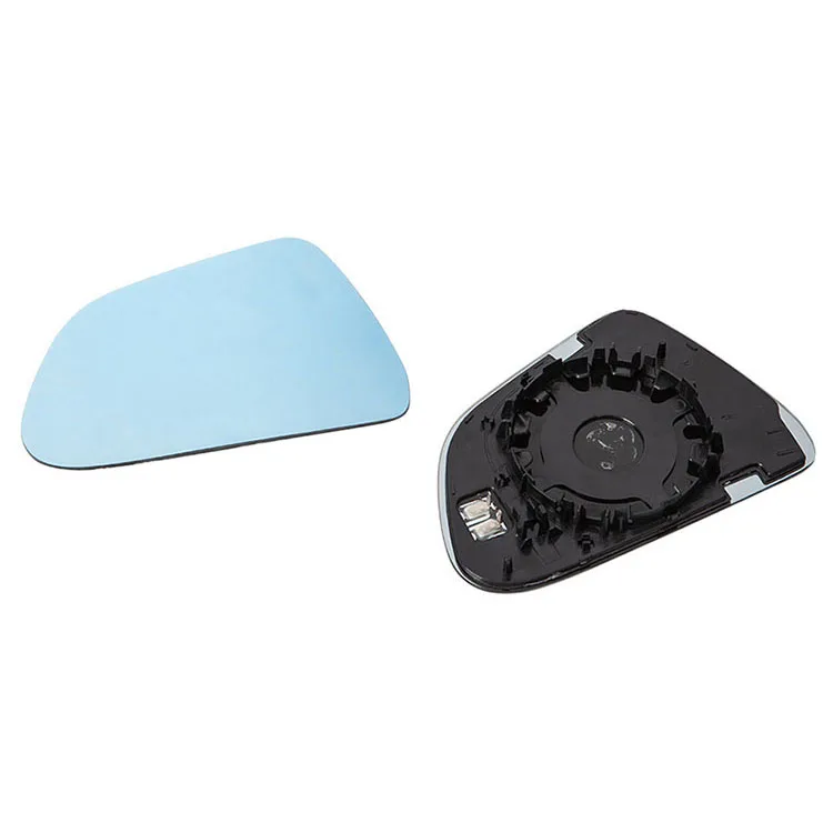 Creease Anti Glare Wide View Blue Rear View Mirror Lens Heated Exterior Side Mirror Glass For Tesla Model 3 Y
