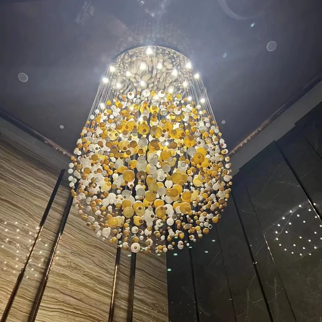 Round Fashion Leather Design Remote Control Led Smart Ceiling Light For Home Living Room