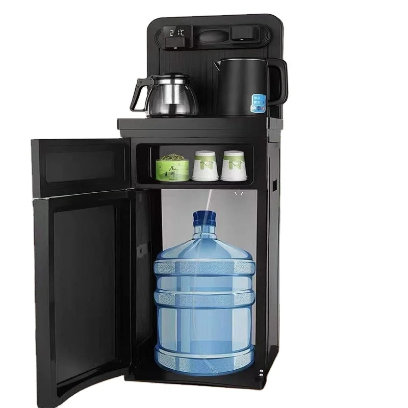 New Intelligent Hot and Cold Water Dispenser Bottom Loading Automatic Dispenser Touch Plane Control Tea Bar Machine Dispenser