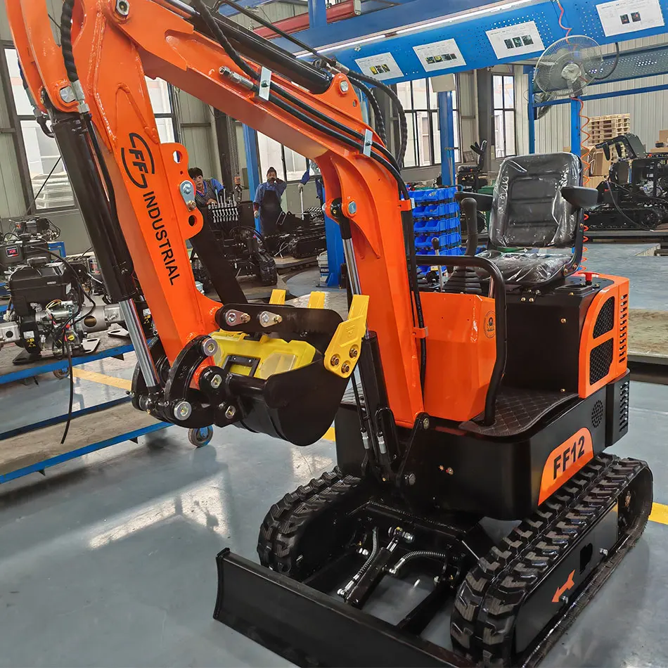 Fuel-efficient engines reduce operational costs for mini excavators a mini excavator attachments prices