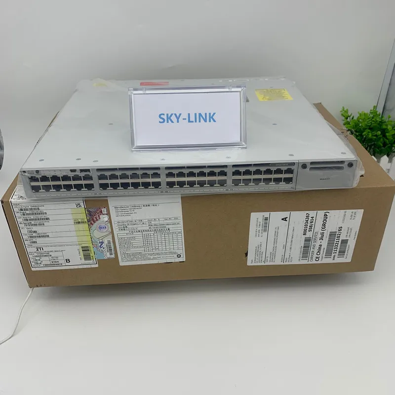 Оригинальный scisco 9200 Преимущество коммутатора 48 портов Ethernet RJ45 сетевой C9200-48T-A передачи данных