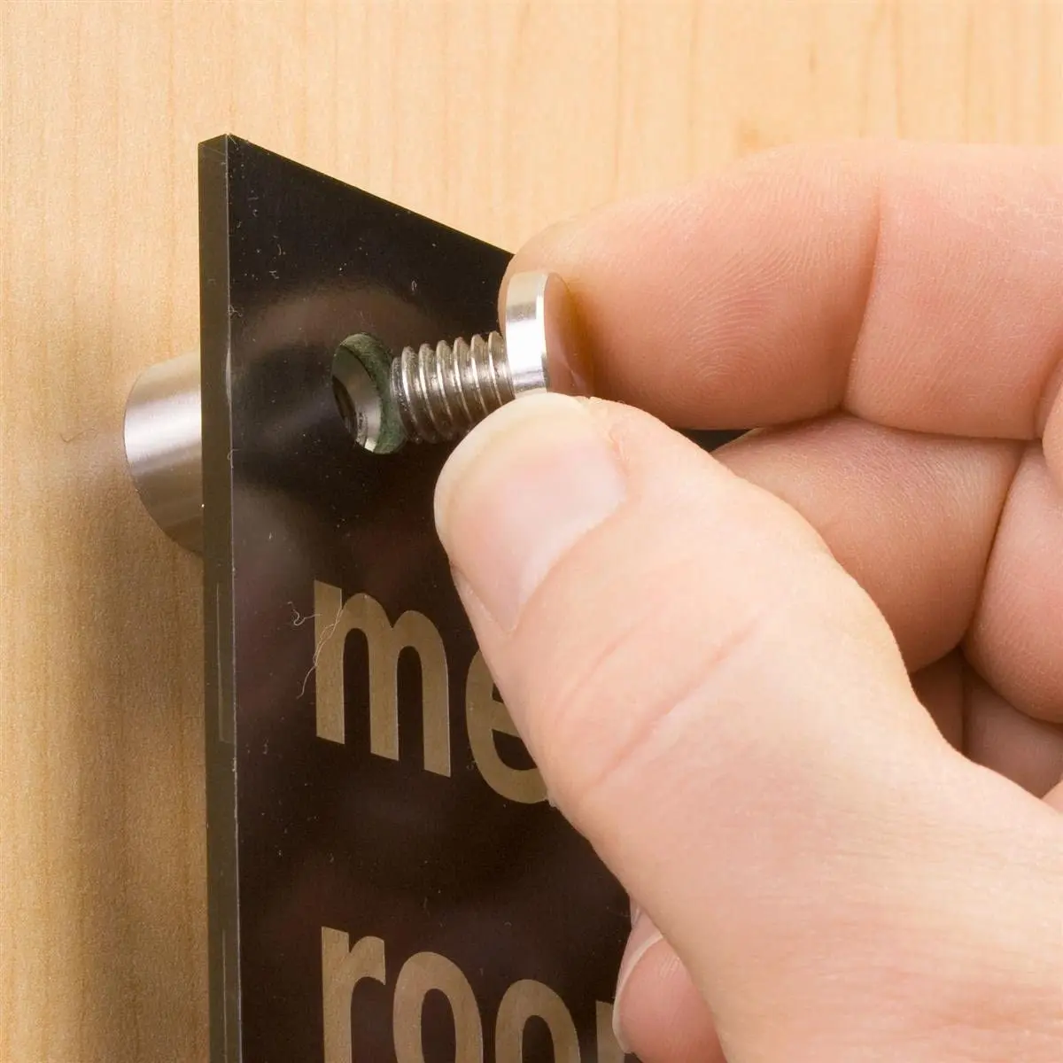 Adjustable Stainless Steel Wall Mount Standoff Screws for Glass Sign Holder and Display Fixing Nail Advertising Pin