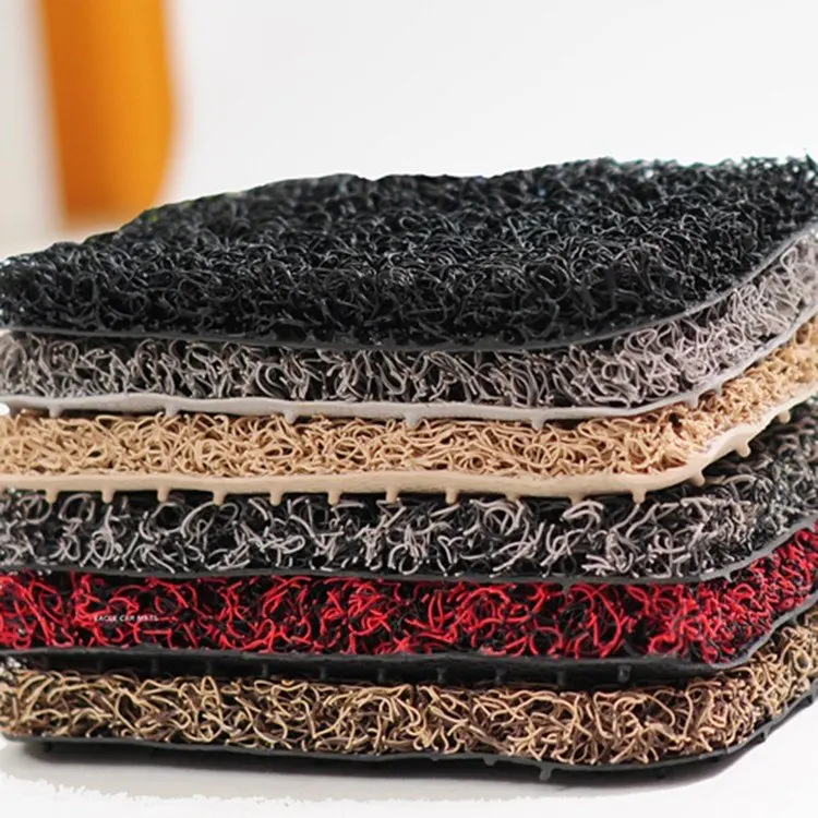 PVC Plastic Coil Mat Carpet Making Machine For frone door hotel Living room bedroom luxury car floor mats cheap easy to clean