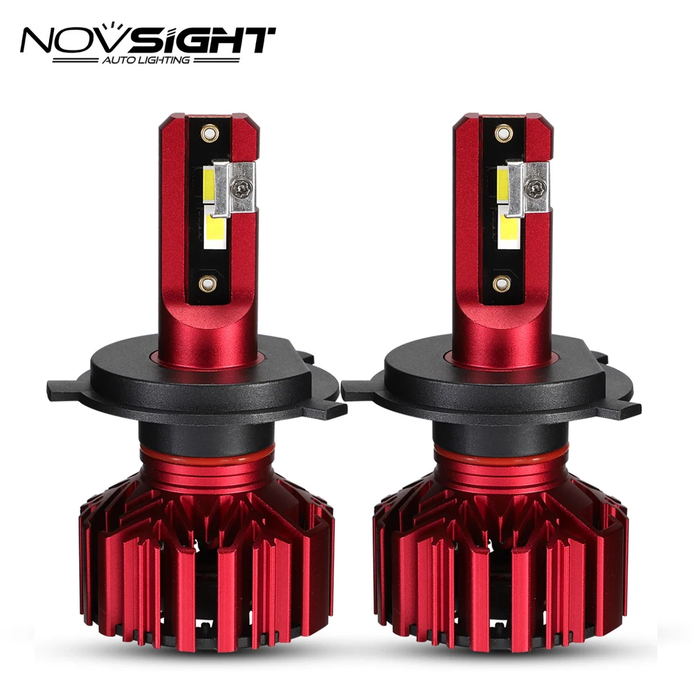 Novsightс экономичностью 6000k 30w h1 h7 9005 9006 Светодиодные Автомобильные фары ближнего света лампы h4 светодиодные фары