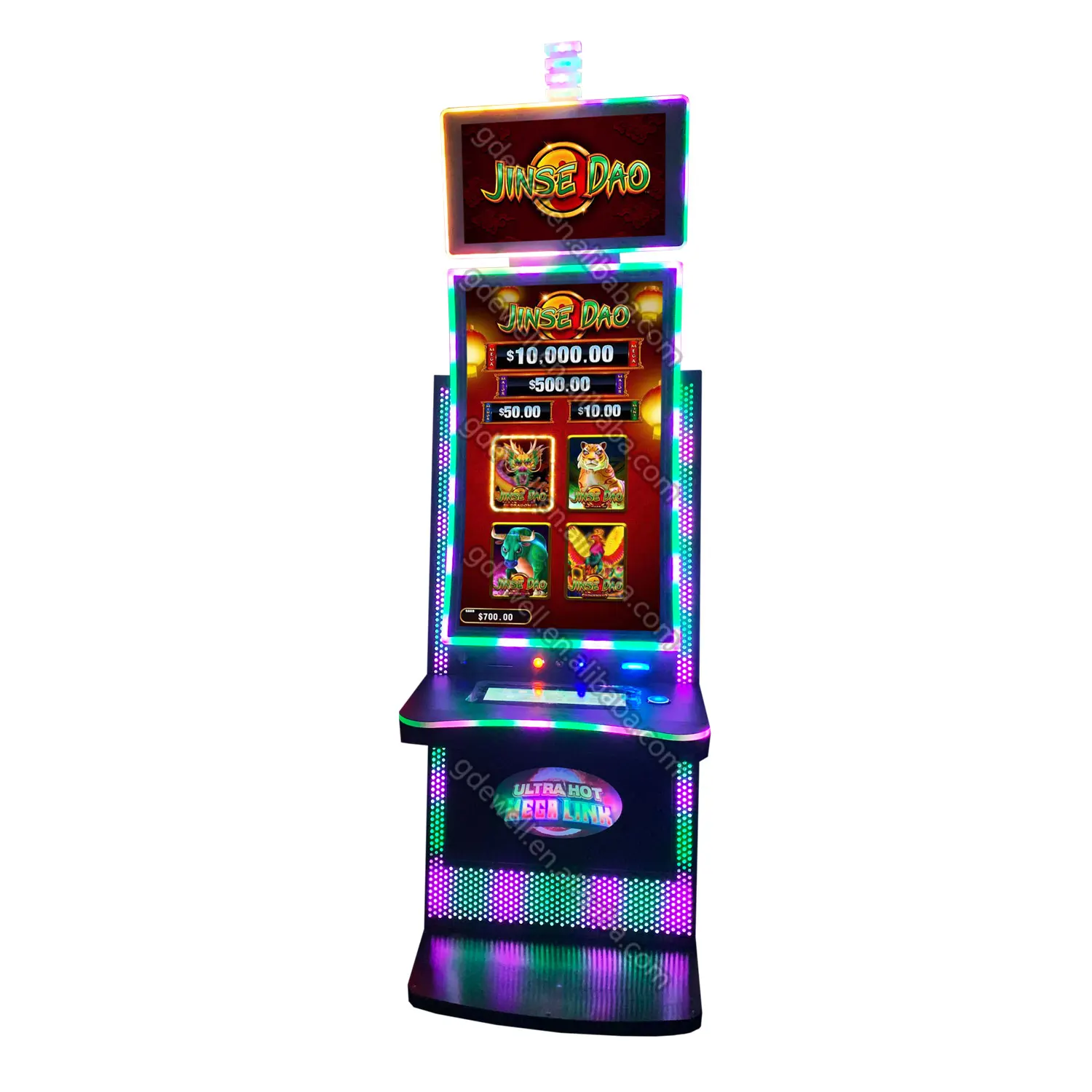 New Arrival Multi Slot Games Jinse Dao 4in1 Games Software Slot Game Cabinet Sales
