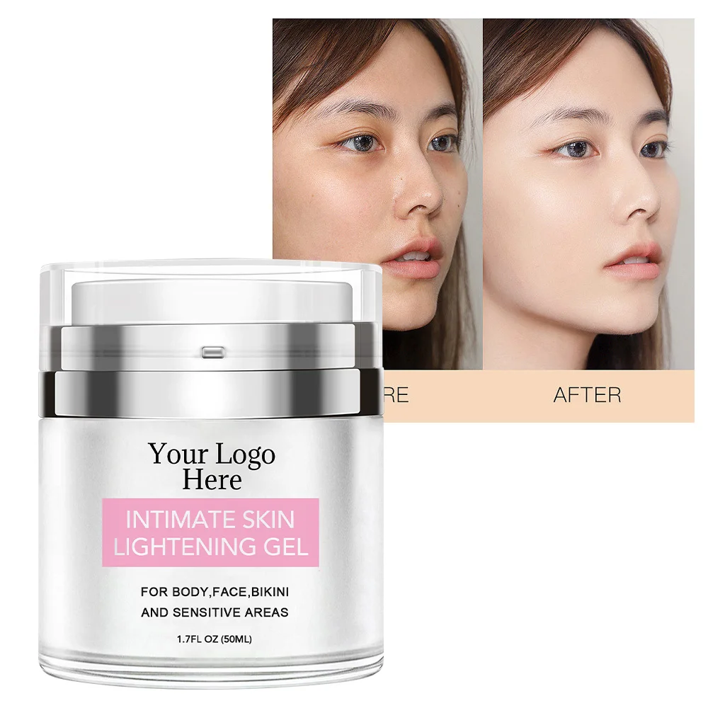 Private Label Skin Whitening Face Cream Manufacturer Brightening Lightening Face Moisturizer  Cream