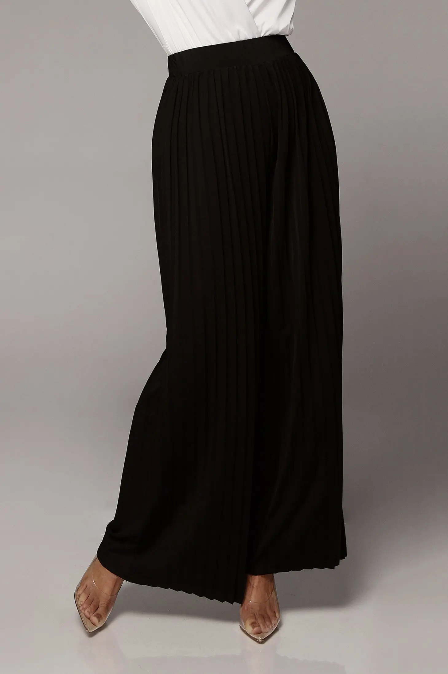 Brand new Autumn Sexy Pleated Loose Casual High Waist Women Trousers