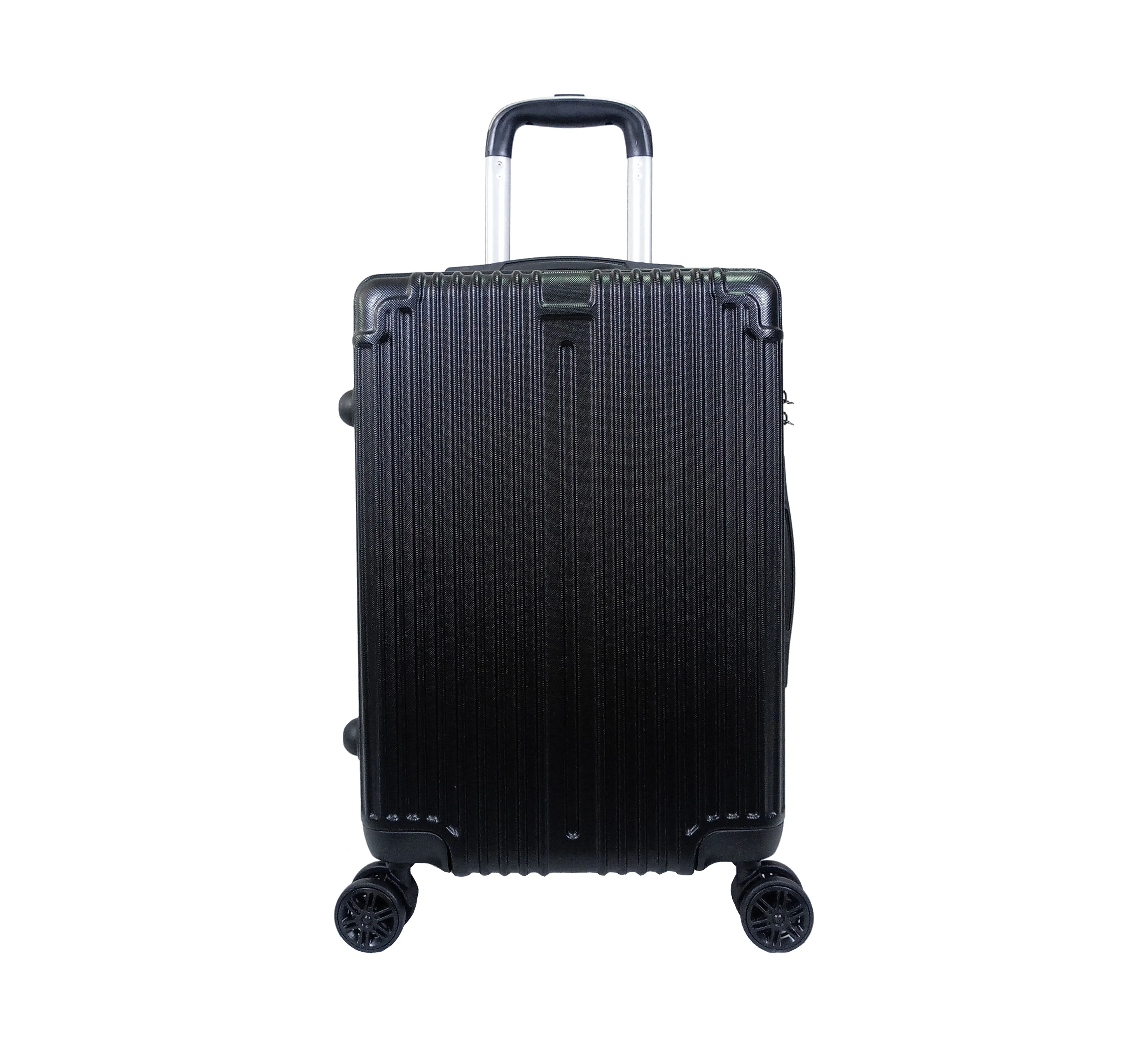 Wholesale 3 piece Portable Carry-On Travel Suitcase Set ABS Large Capacity Trolley Luggage Sets for Unisex