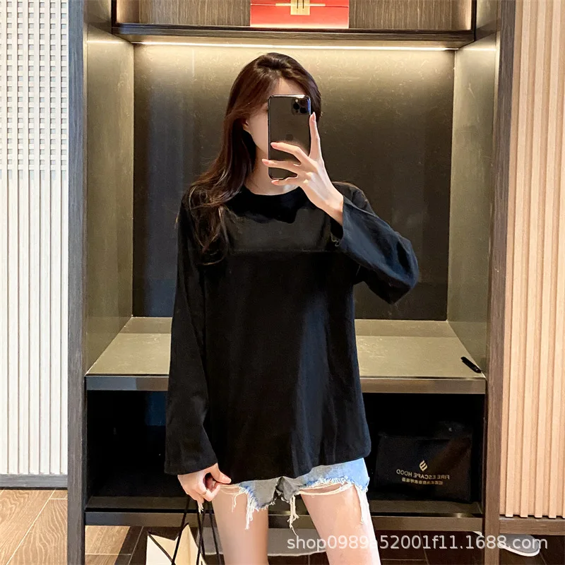 Новинка Осень/Зима 2021 черно-белые однотонные пары свободного покроя