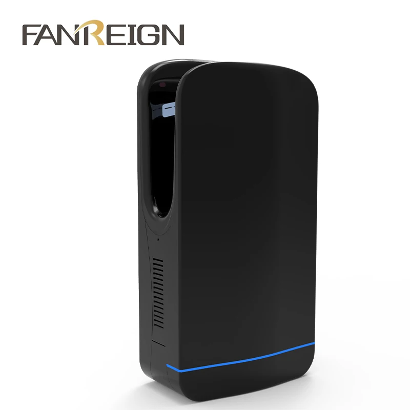 FANREIGN FL--2029 High Speed Hand Dryer Automatic Jet Dryer Hand Dryer ABS Body White Electric r For Toilet
