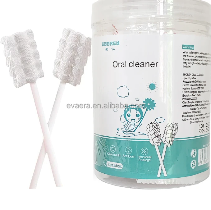 Baby Tongue Cleaner Disposable Infant Oral Cleaner Soft Gauze Baby Mouth Cleaner Newborn for Tooth Mouth Gum Dental Care