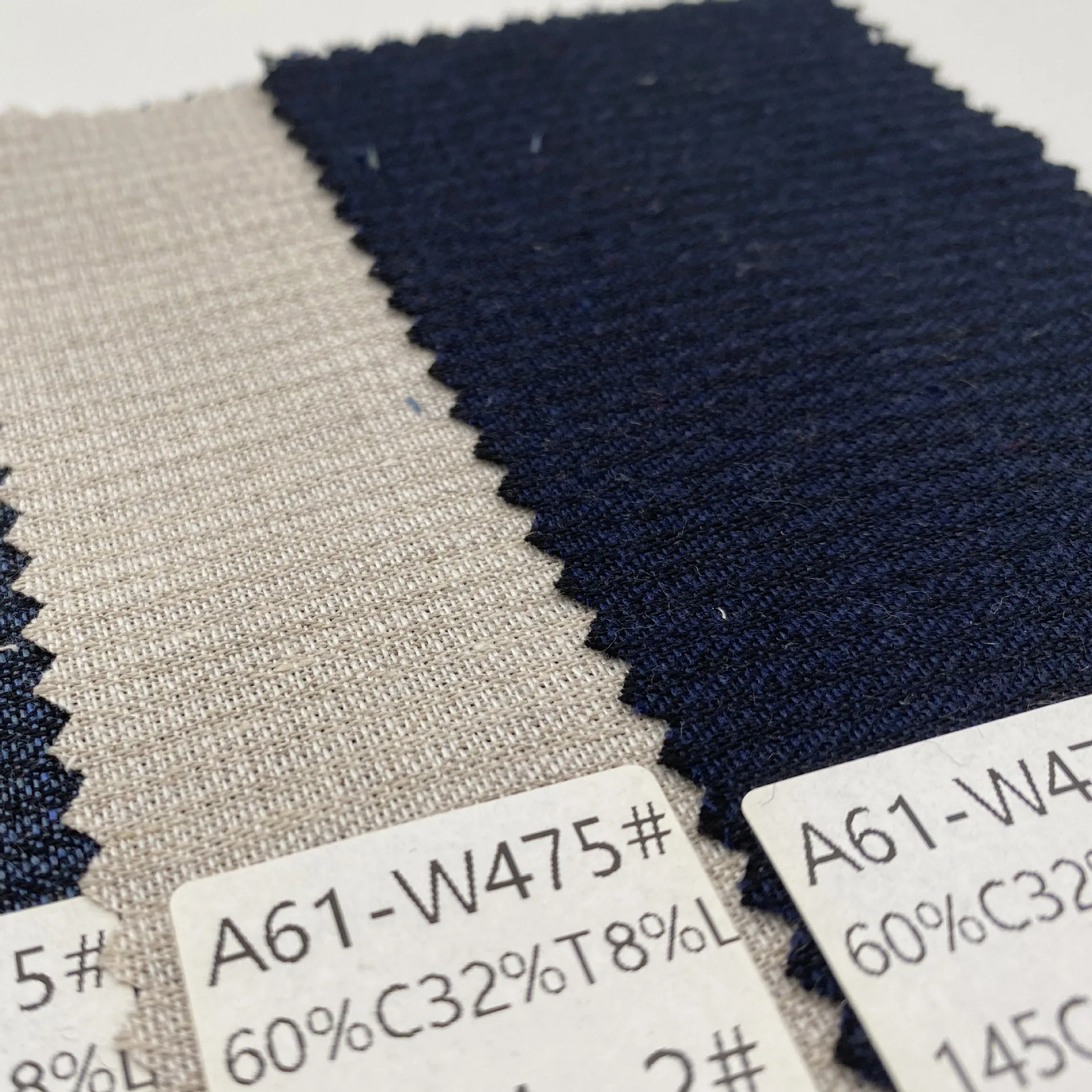 145cm ramie cotton yarn-dyed fabric 150GSM suitable for skirts dresses