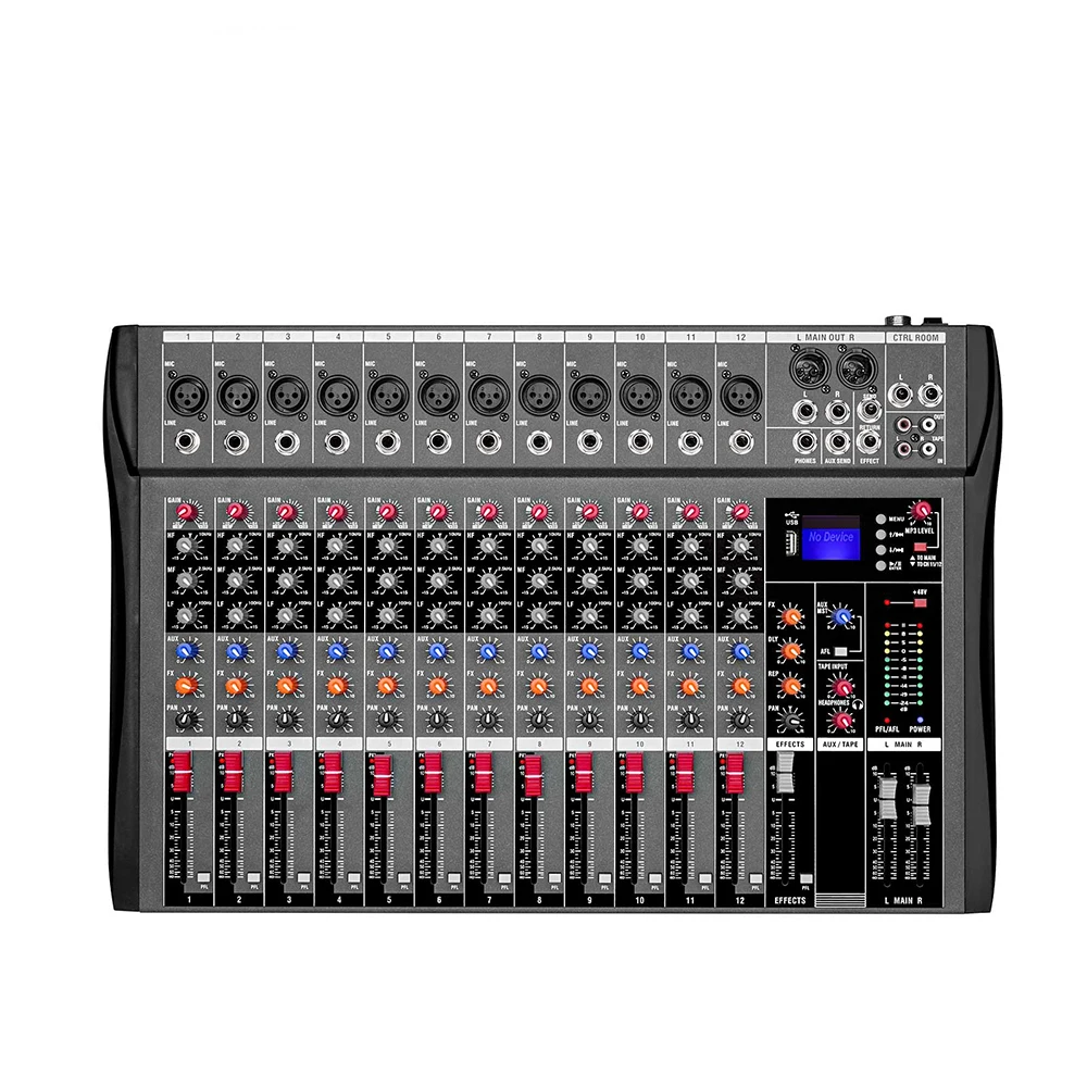 Аудио микшер аудио консоль CT12 12 канал для выступлений