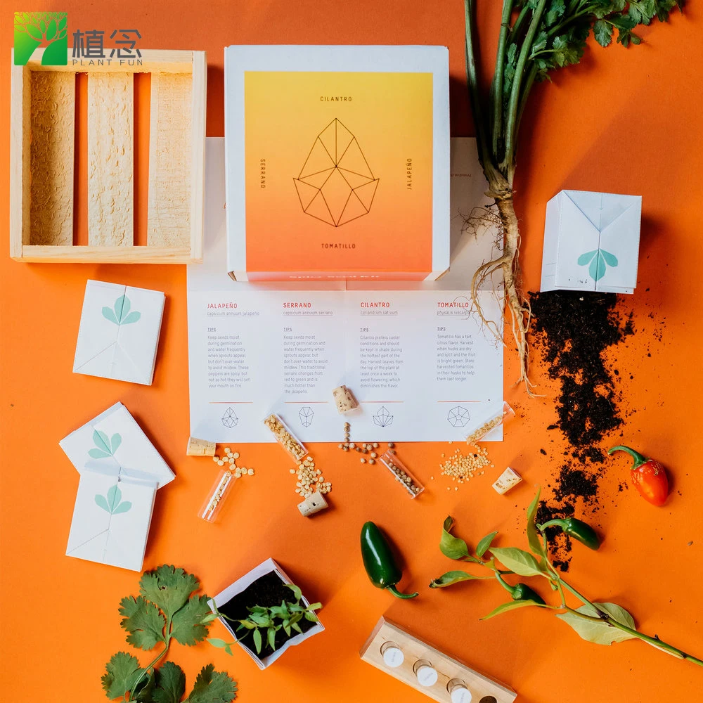 
 Amazon, Лидер продаж, USDA, набор органических острых семян без ГМО, jalapeno serrano cilantro tomatillo  