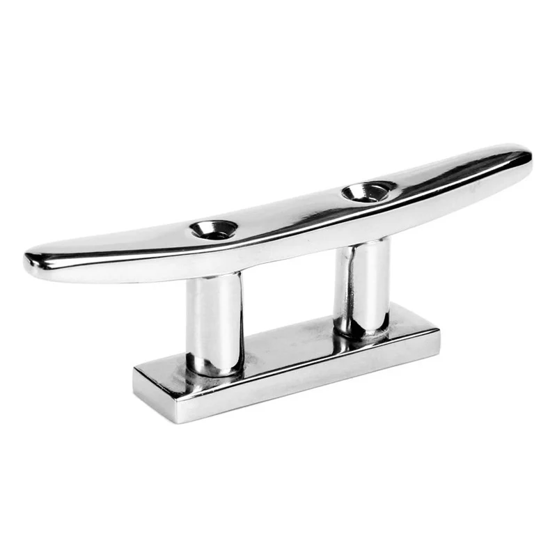 Brand new boat accessories rope inox cleat with high quality