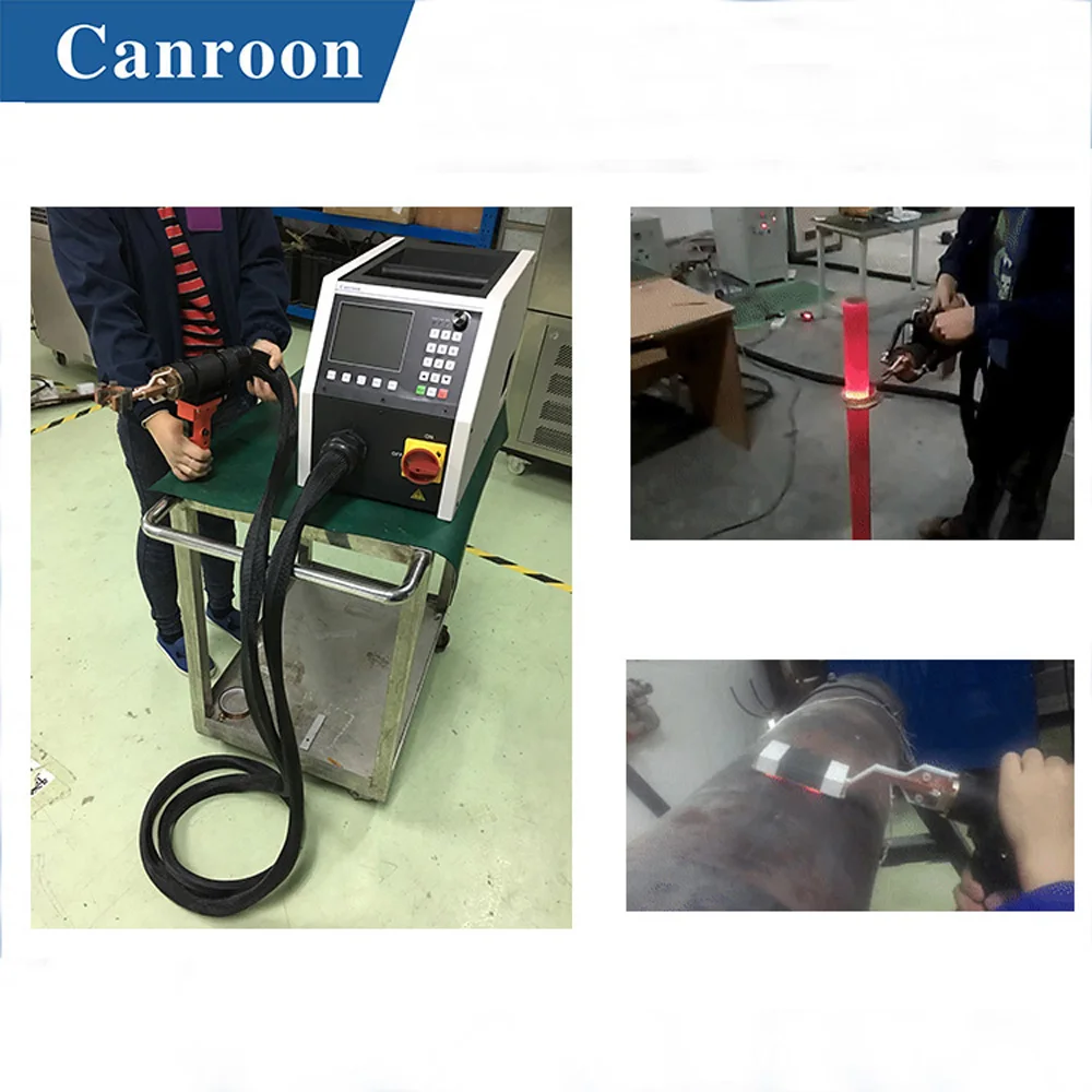 Canroon high frequency portable induction welding machine for steel bar brazing
