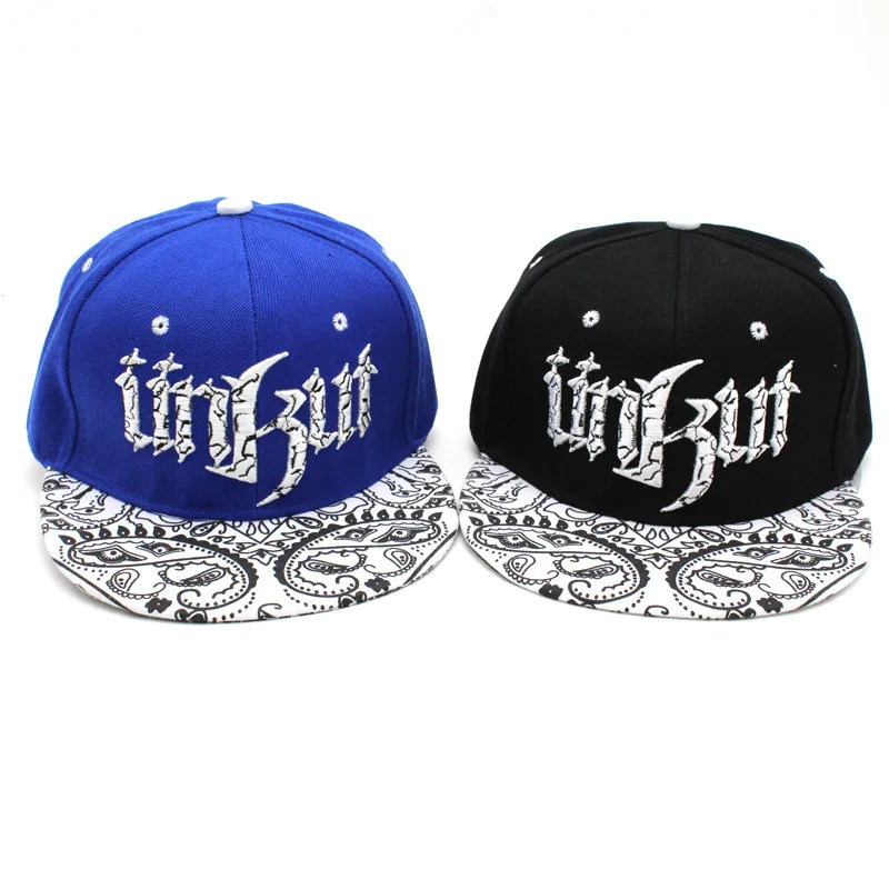 Factory  6 Panel  Embroidered Unisex Cool Era Snapback Hats Hip Hop Hat