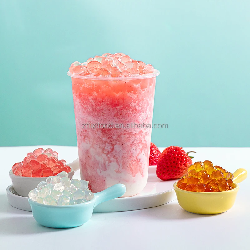1 кг оптовая продажа Kanten агар желе Boba Коллаген Кристалл Boba-китайский пузырьковый чай поставщик