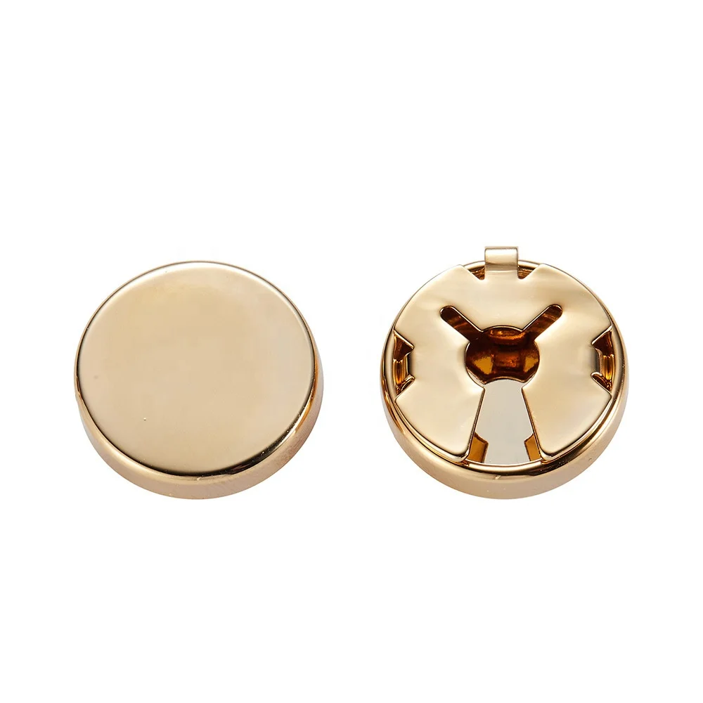 Custom Shirt Fancy Button Cover Cufflinks Accessories Decorative Snap Button button cover clasp Clips