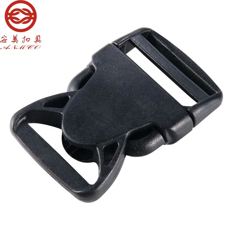 POM plastic adjustable utx side quick release belt buckles for backpack strap