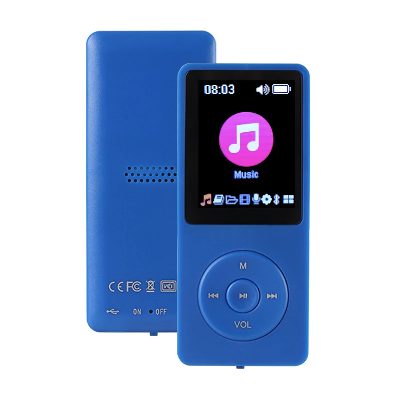 Amazon hot selling wireless display lcd mp4 music player