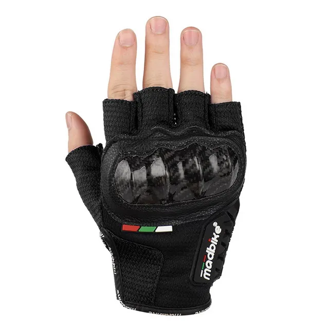 Low price black leather gloves biker motorcycle manufacturers