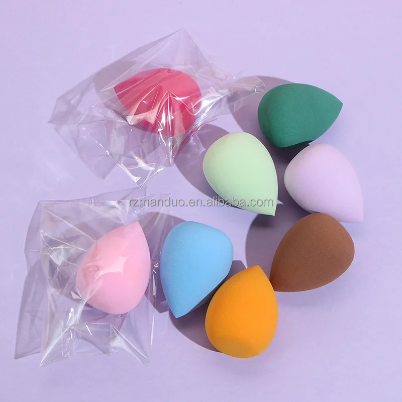 Super-Soft Foam Easily Blends Foundations Blender Latex Free Beauty Makeup Sponges Set