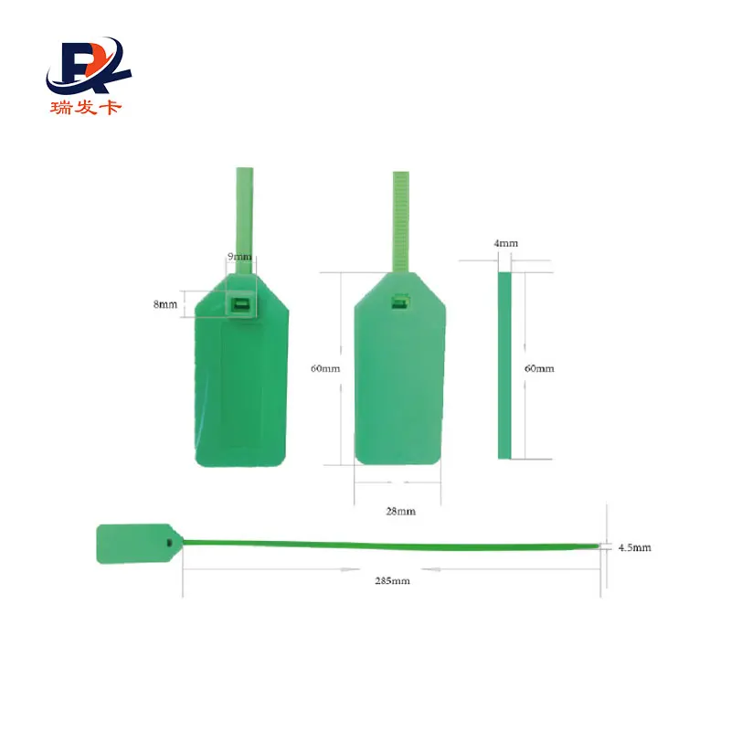 High Quality Rfid Plastic Passive Seal Zip Tie Tag Nylon Cable Tie With Tag
