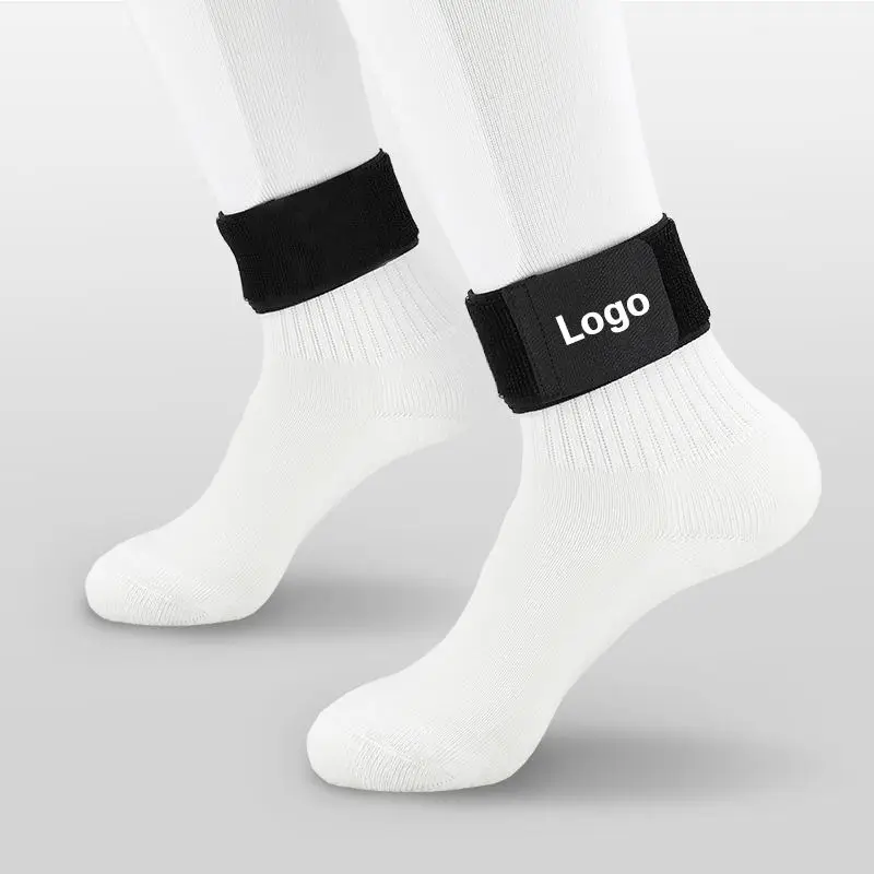 Lower MOQ Football Sock Holder One Size Fixed Strap Anti Slip Elastic Soccer Shin Straps