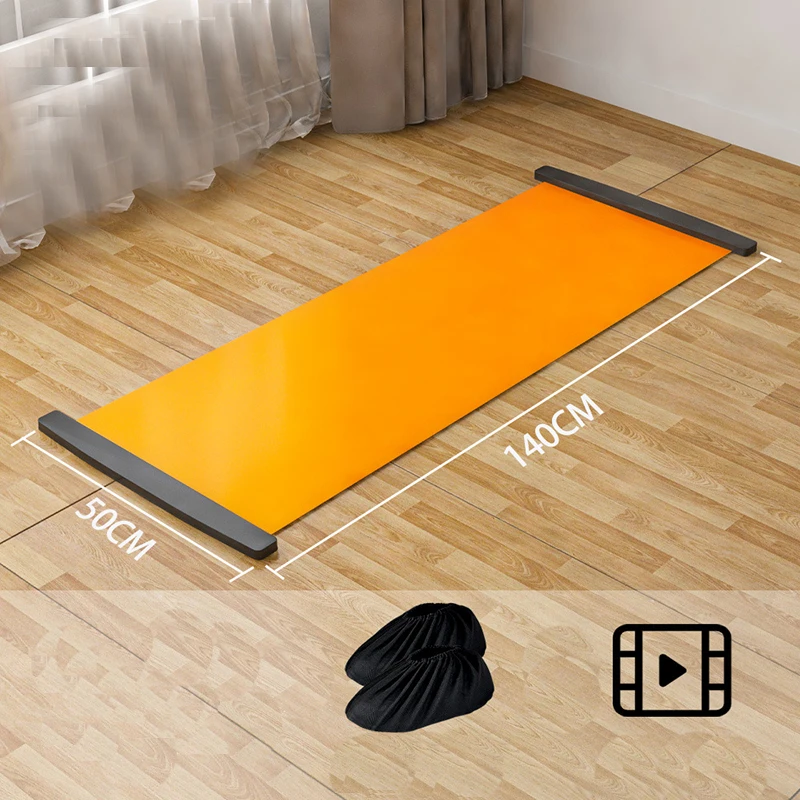 Yoga Sliding Mat Sports Fitness Glide Plate Skating Training Glide Mat For Ice Hockey Roller Skating Leg Exercise Accessories