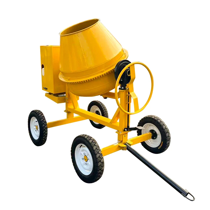 Factory direct supply 350L Small Concrete Cement Mixer machines for Construction Mini electric petrol diesel Mortar Mixer