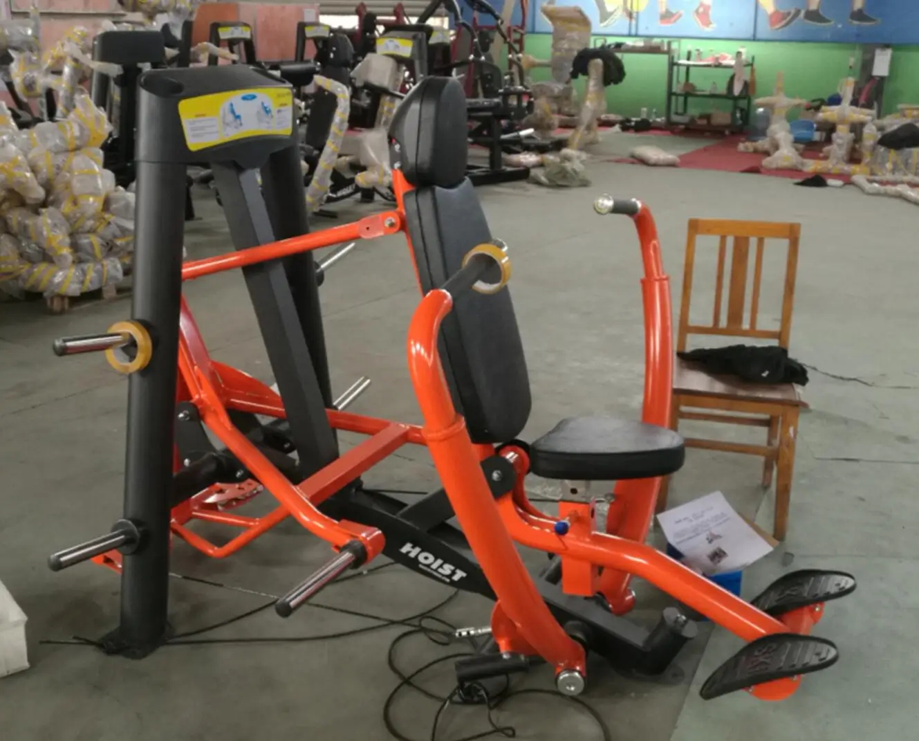 Dezhou Luxury Commercial Sports Equipment Decline Chest Press/gym Machine Steel Bodybuilding Plywood Case Gym and Club Optional