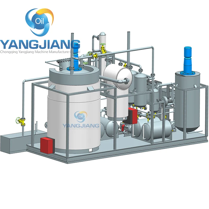 Gasoline Carter Refinery Diesel Fuel Distillation Equipment