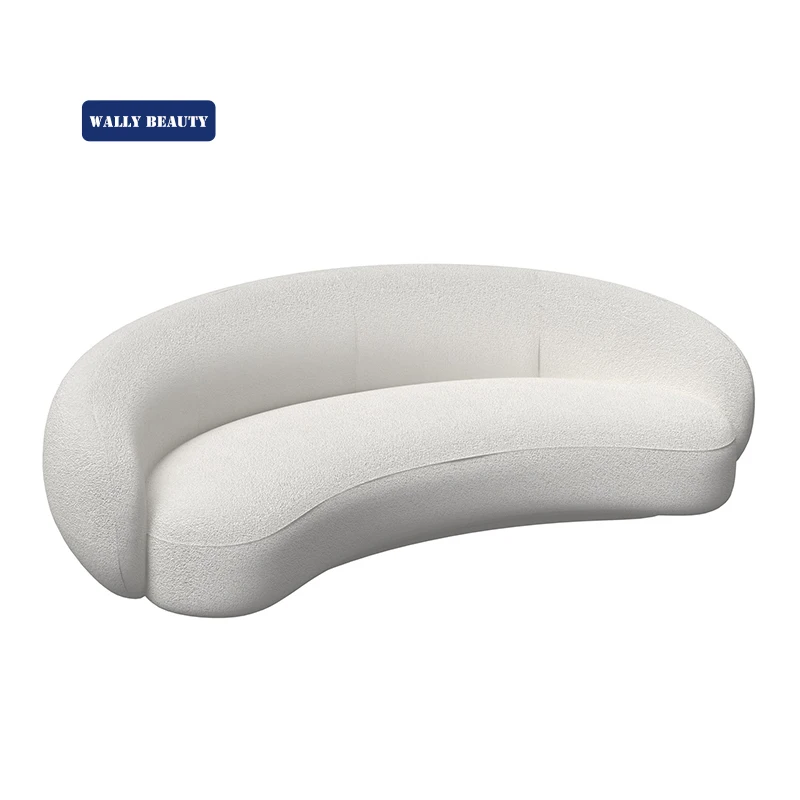 Wallybeauty salon furniture Nordic style clothing store leisure legless chair sofa waiting sofa