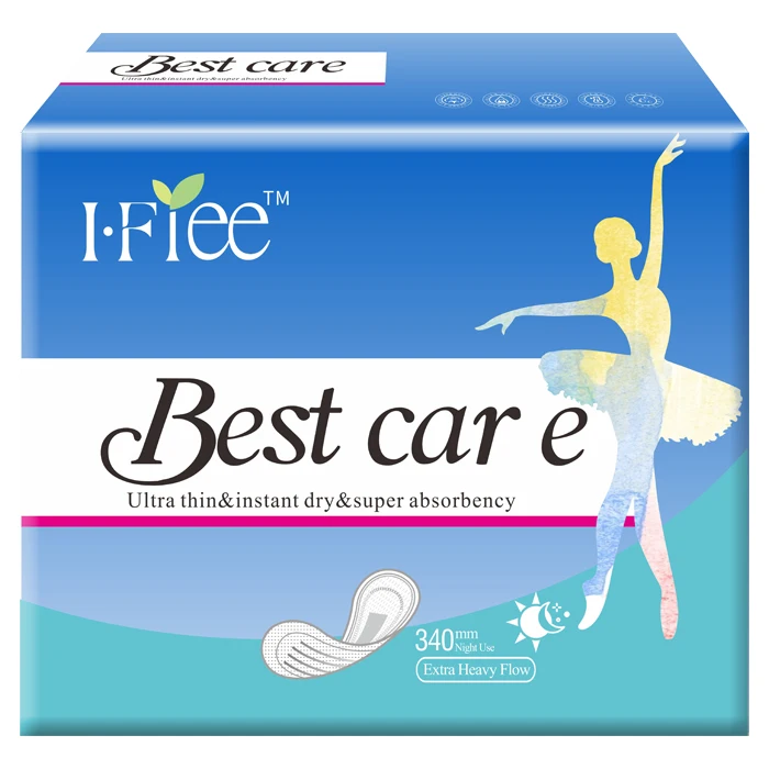 High quality custom ladies women organic cotton soft anions sanitary pads organic panty liners sanitary napkins suppliers