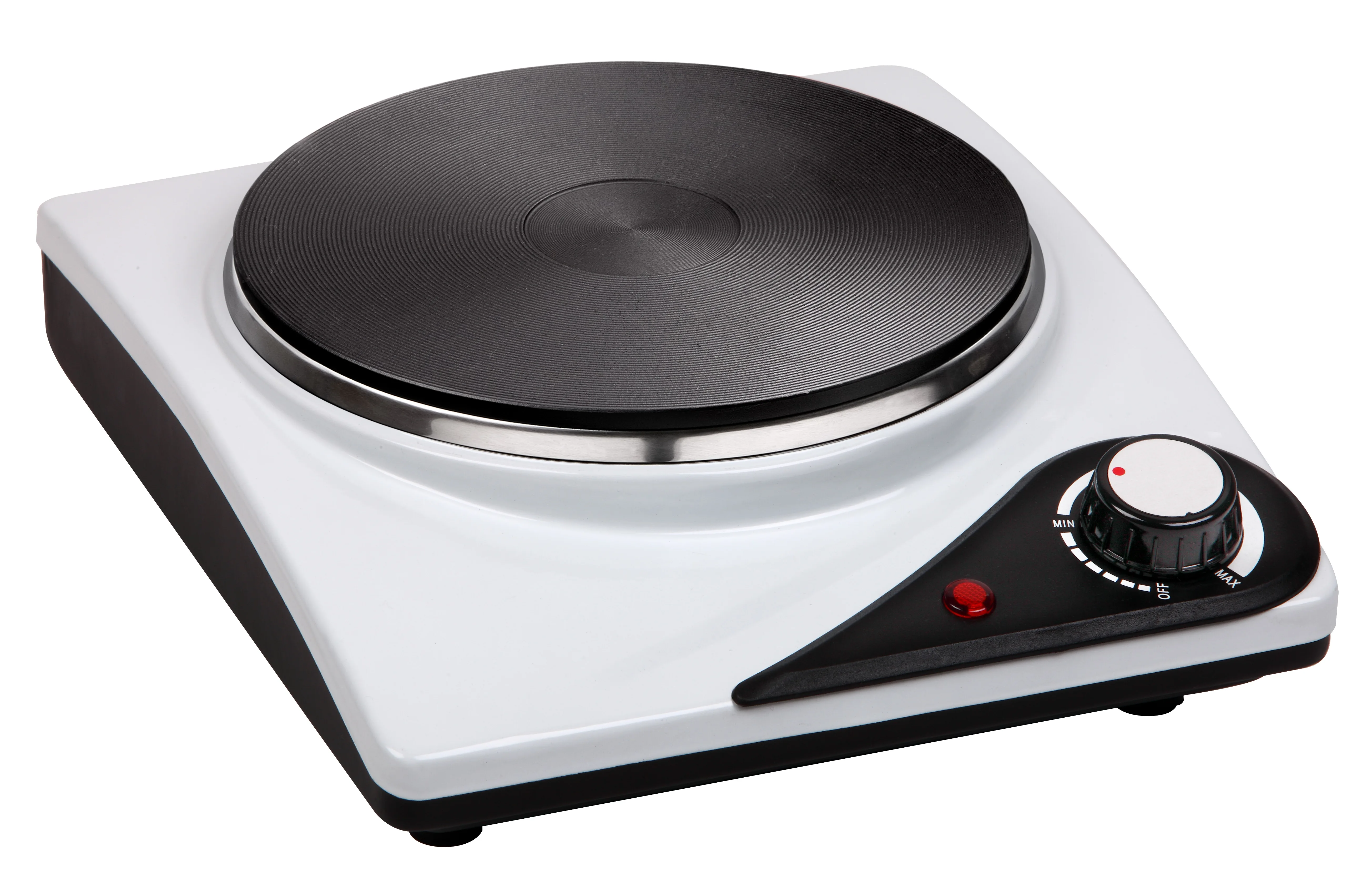 Portable Coffee Burner Griddle Kitchen Stainless Steel Stove Cooker Cooking Electric Hot Plate