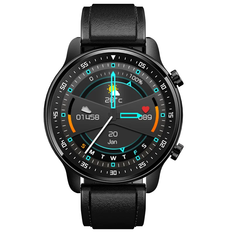 Live hot sale smart music watch heart rate blood pressure blood oxygen information reminder watch